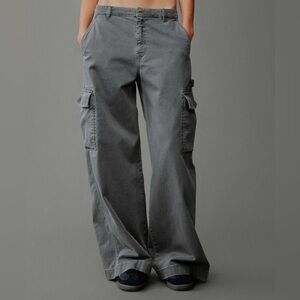 Casual wide legged denim Cargo Jeans